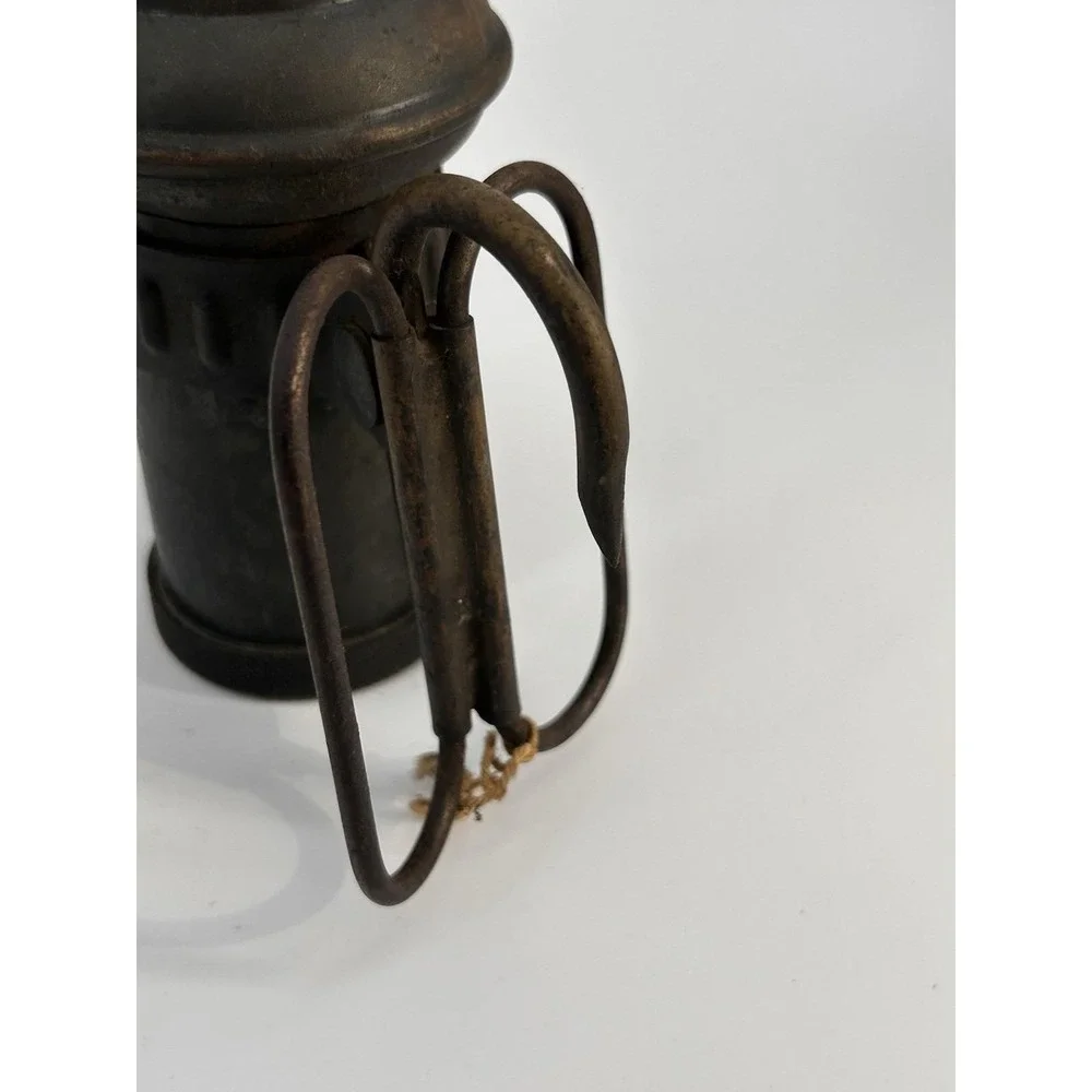 Vintage Columbia‎ C Hine-Watt Bicycle Carbide Lamp Motorcycle Light Jeweled